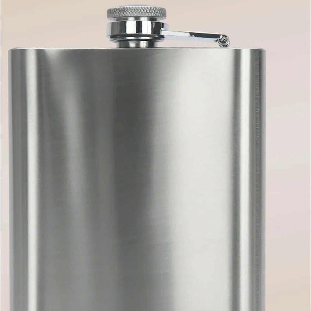 Ozark Trail 7.5 Stainless Steel Flask with Funnel Deer Design New In Box - Picture 7 of 9